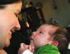 One Mom's Story: Lauren and Baby Lucas